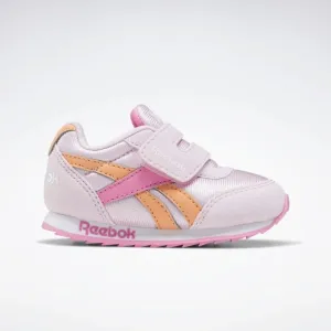 Reebok Royal Classic Jogger 2.0  Infant-Girls Running Shoes Pink And Orange Ef3752