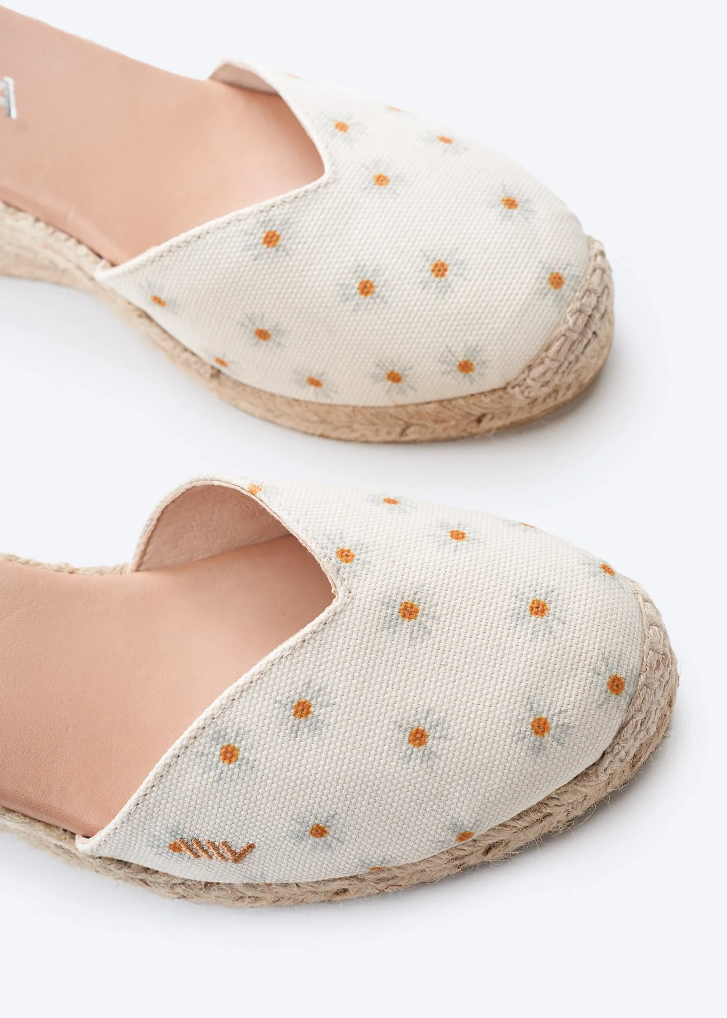 Reus Limited Edition Canvas Espadrille Wedges