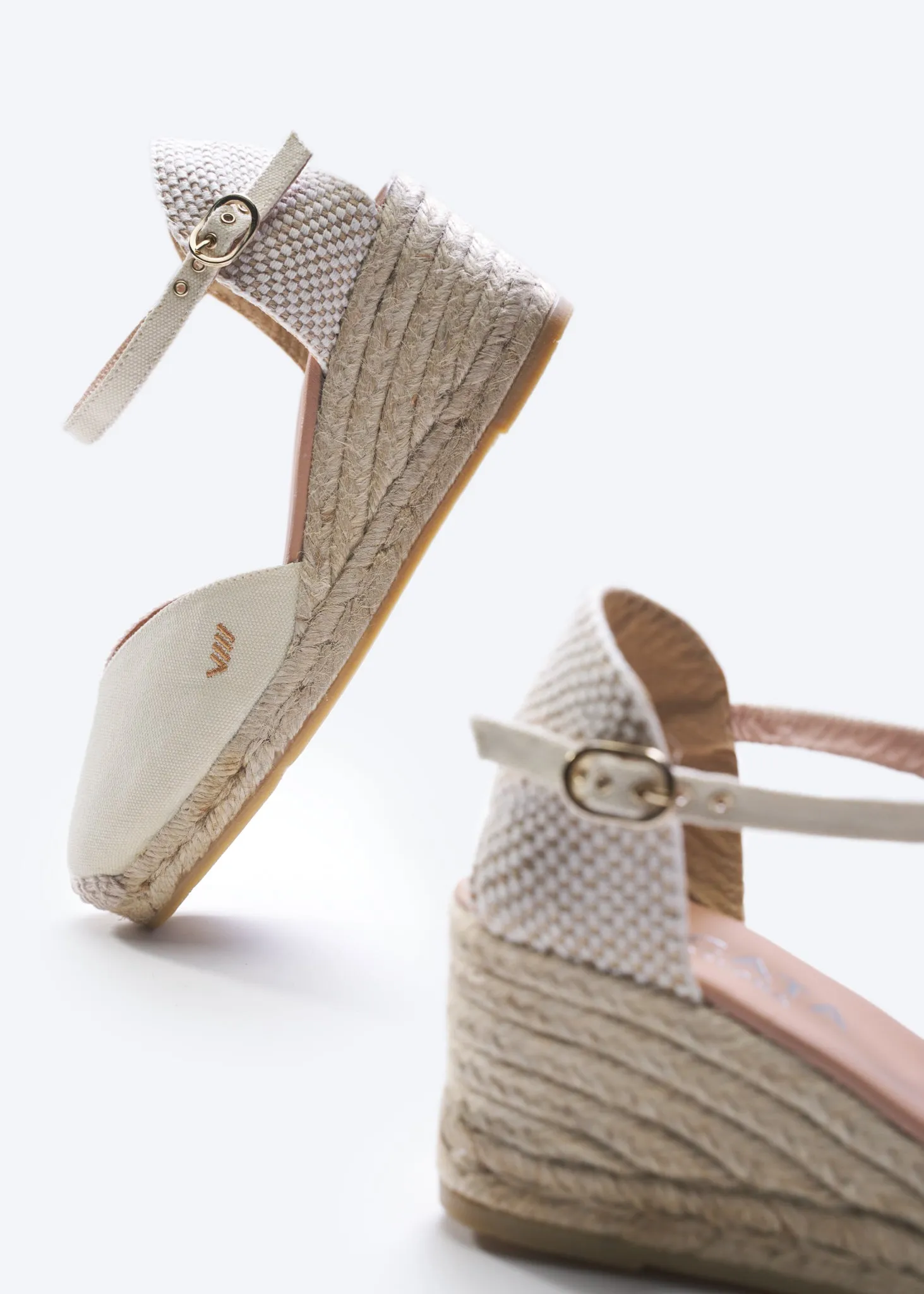 Reus Limited Edition Canvas Espadrille Wedges