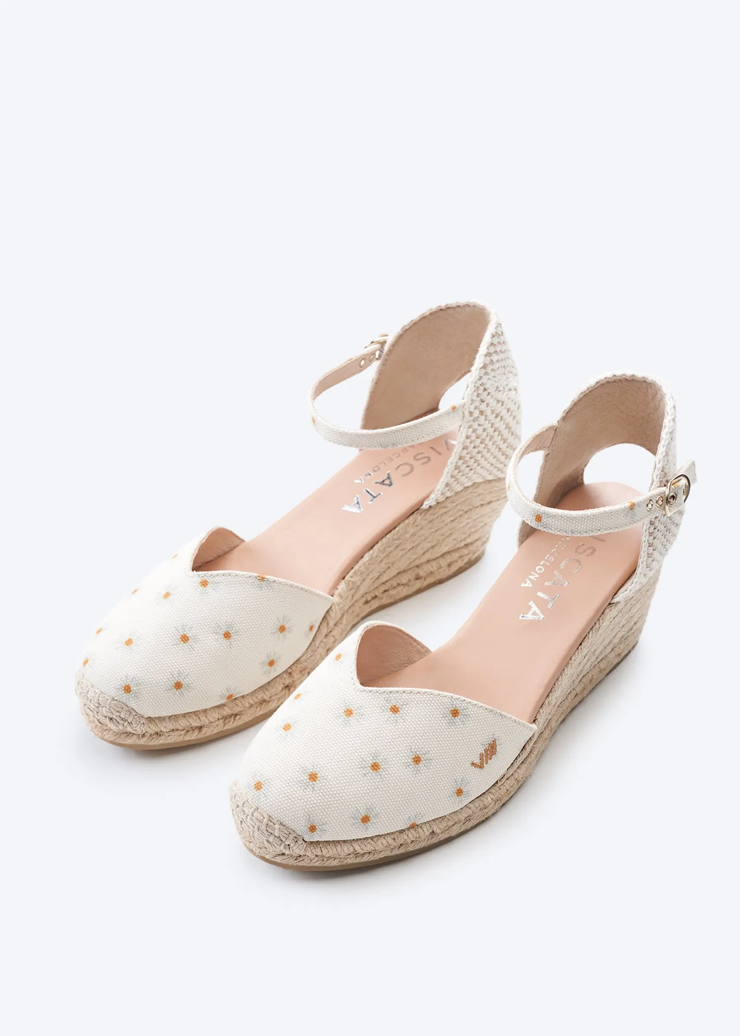 Reus Limited Edition Canvas Espadrille Wedges