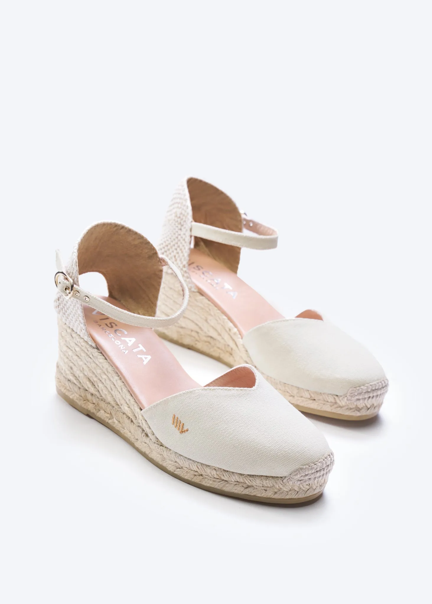 Reus Limited Edition Canvas Espadrille Wedges