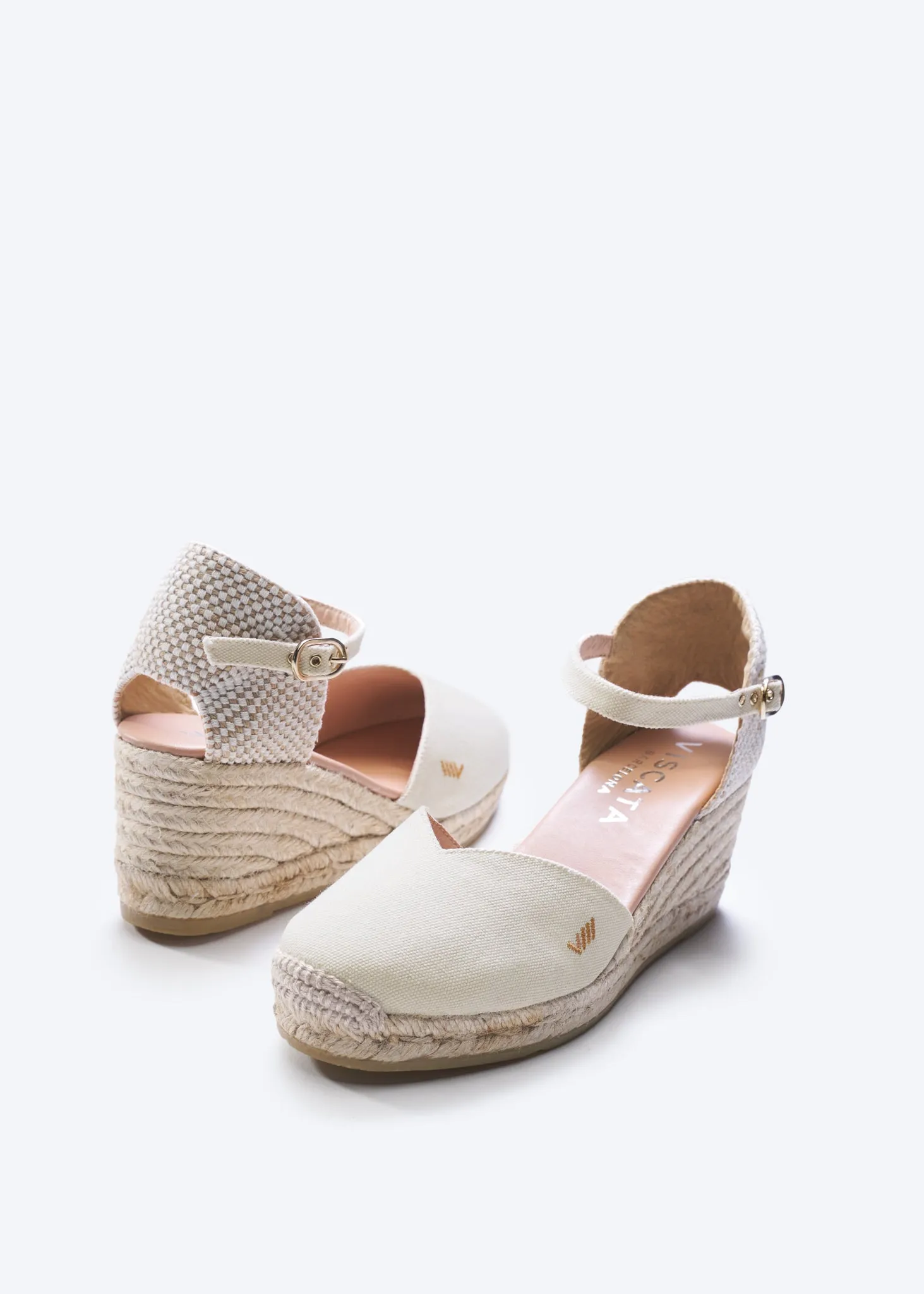 Reus Limited Edition Canvas Espadrille Wedges