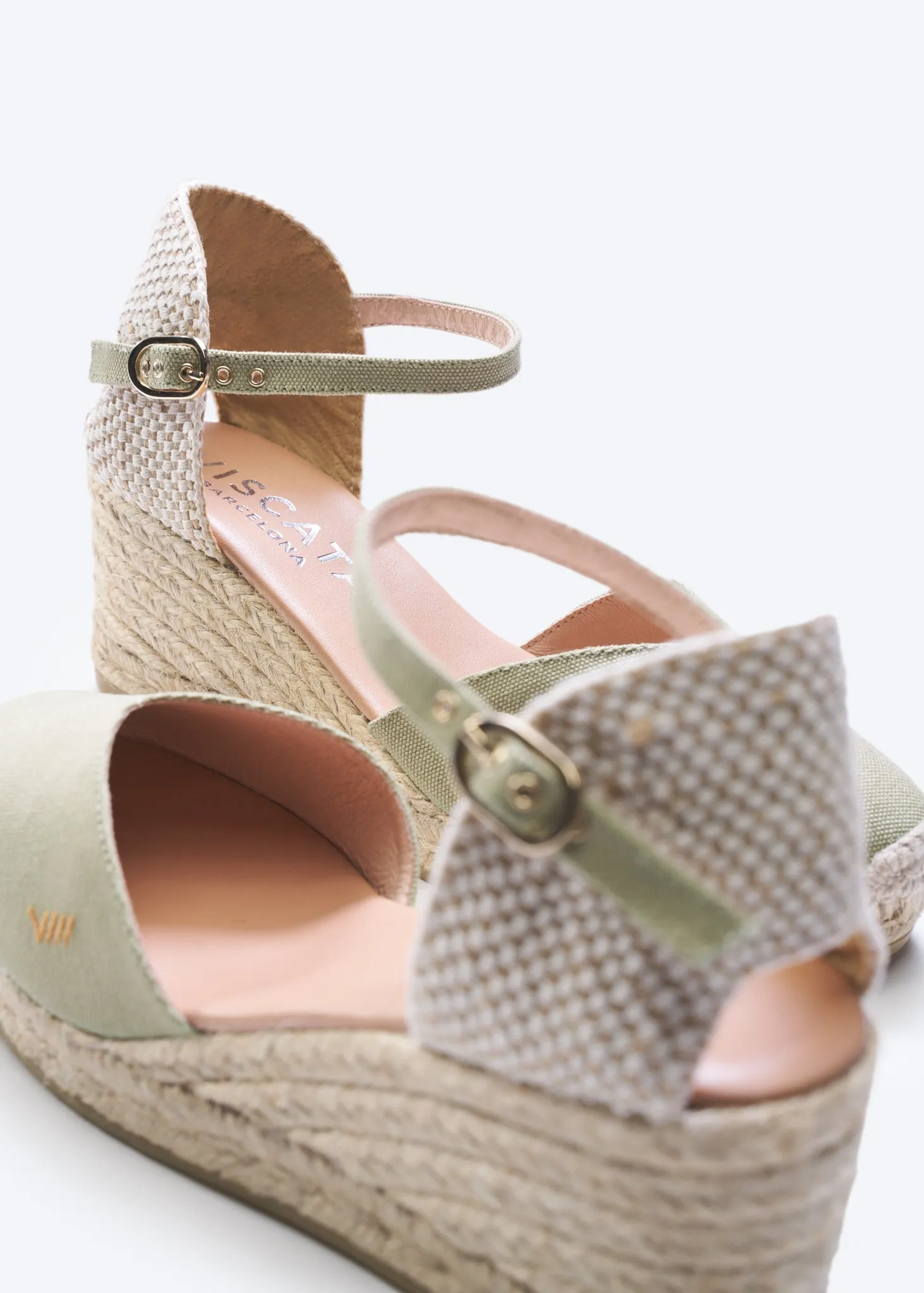 Reus Limited Edition Canvas Espadrille Wedges