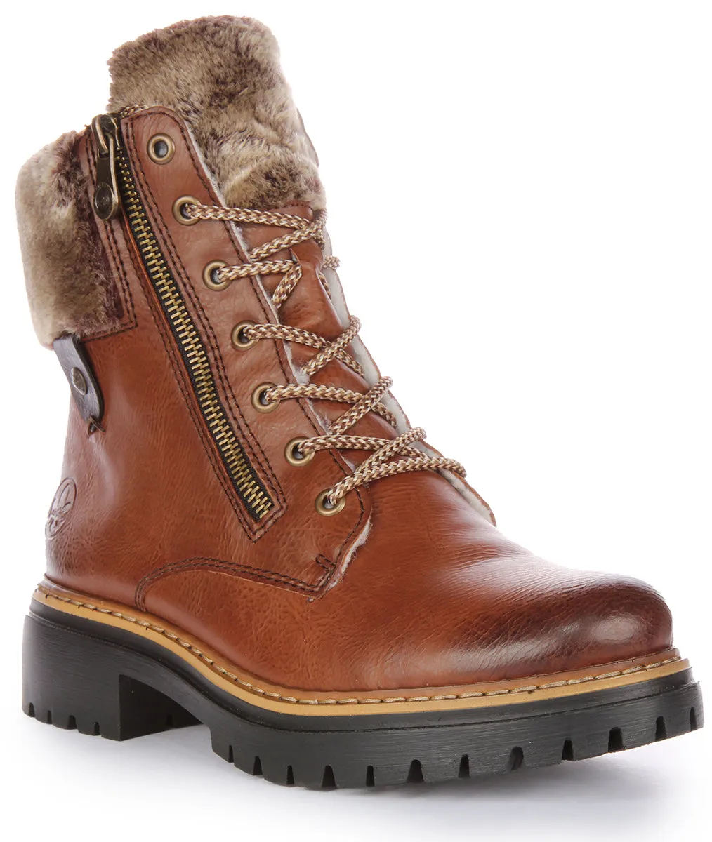 Rieker 72608-24 In Brown For Women