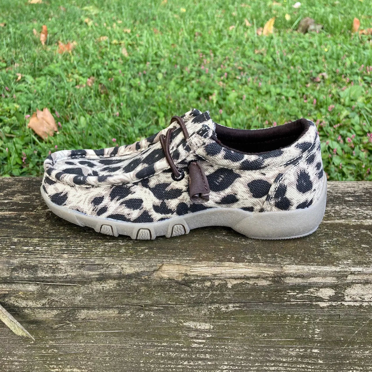 Roper Youth Chillin Mocs-Leopard