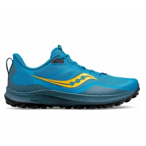 Saucony Peregrine 12 Mens | Ocean/blk