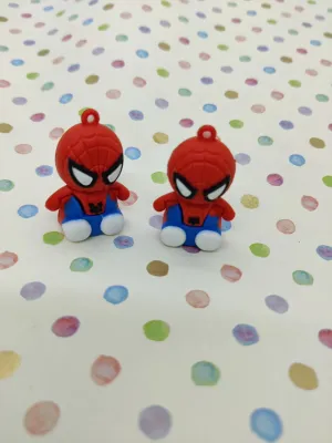 SPIDER-MAN SHOE CHARMS - RED