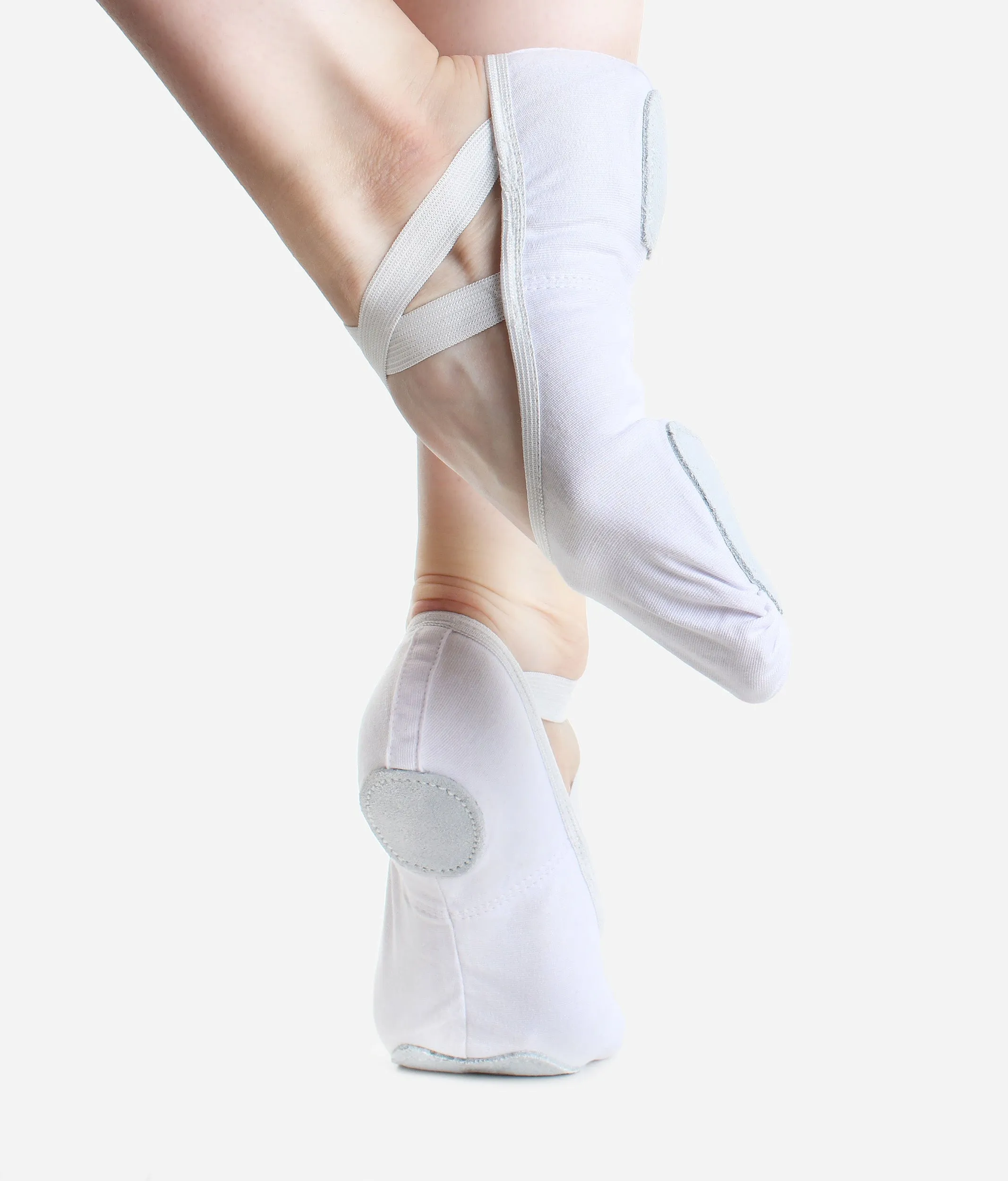 Split Sole Stretch Canvas Ballet Shoes, Medium Width - SD16 L