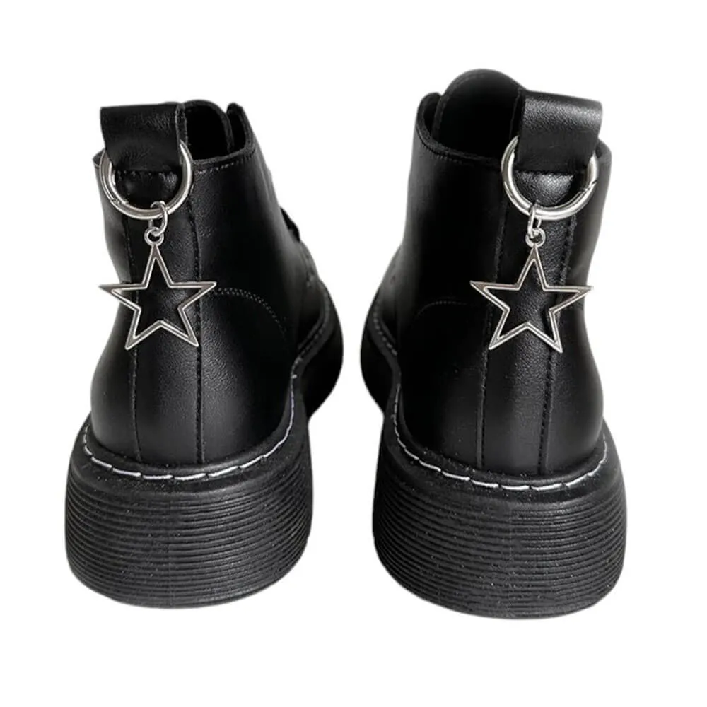 Star Pendant Boot Charms