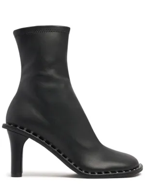 Stella McCartney   85mm Ryder faux leather ankle boots 