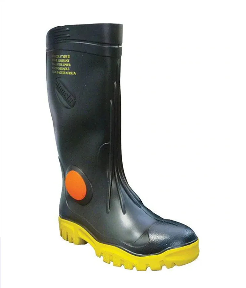 Stimela ‘Foreman’ Black Safety Toe Gumboot