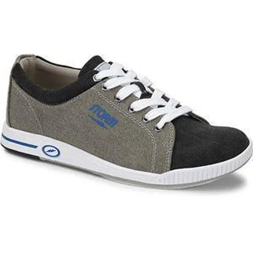 Storm Mens Gust Grey Black Blue Bowling Shoes