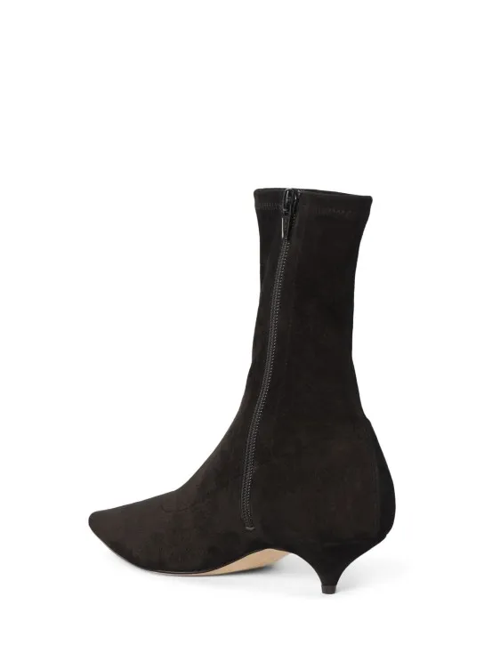 The Row   35mm Uxor suede ankle boots 