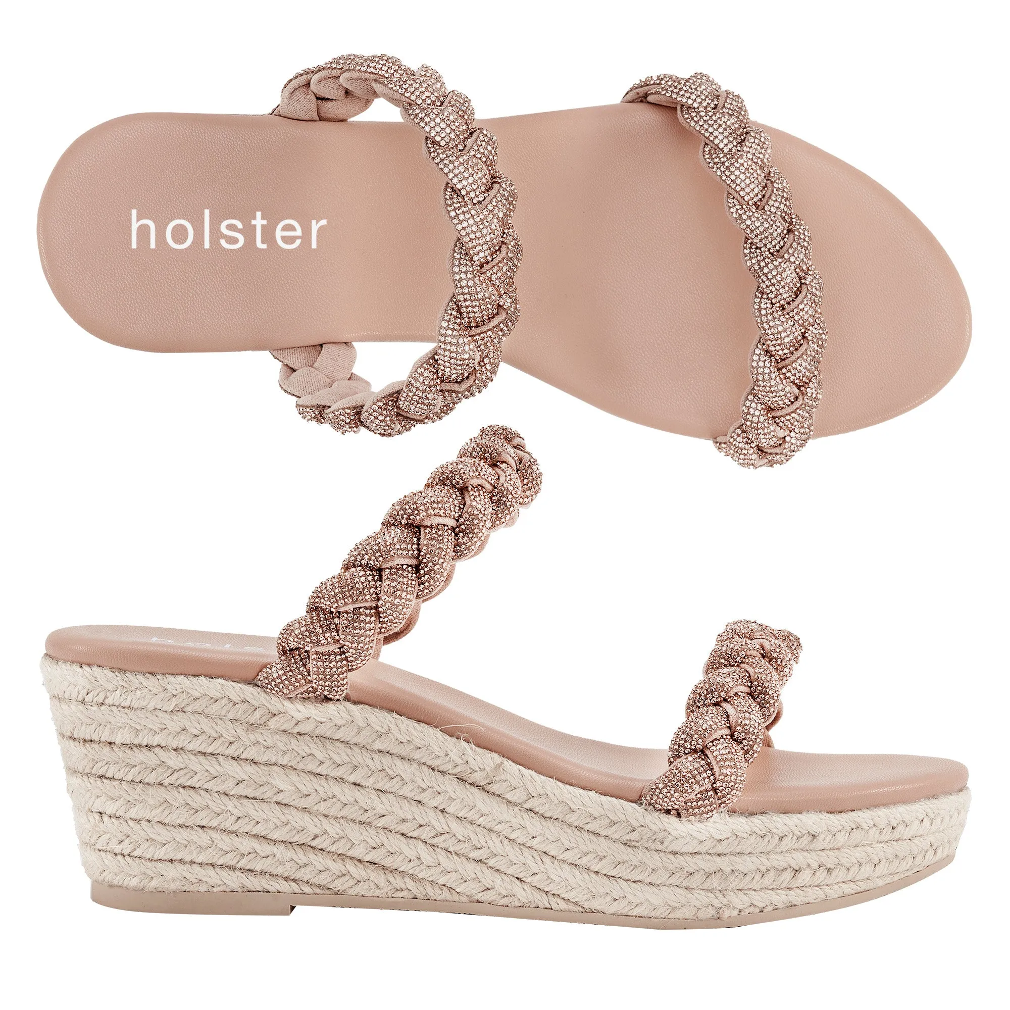 Tiara Espadrille & Viva Espadrille Bundle - Tan/Black