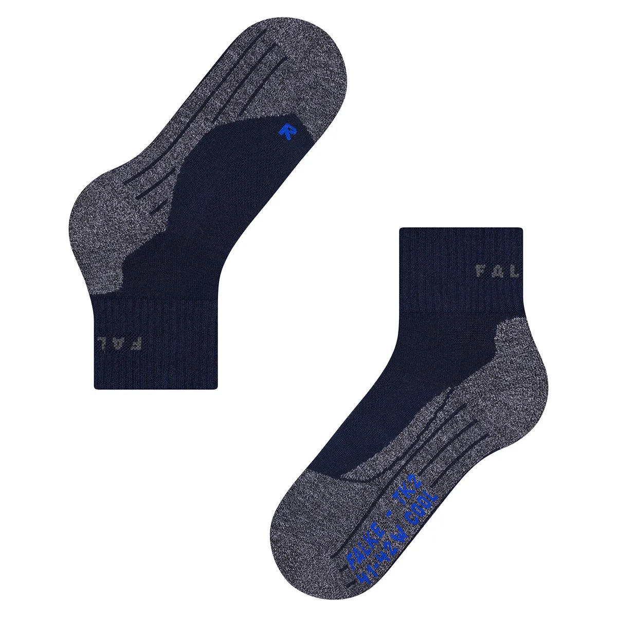 TK2 Explore Cool Short Trekking Socks - Navy