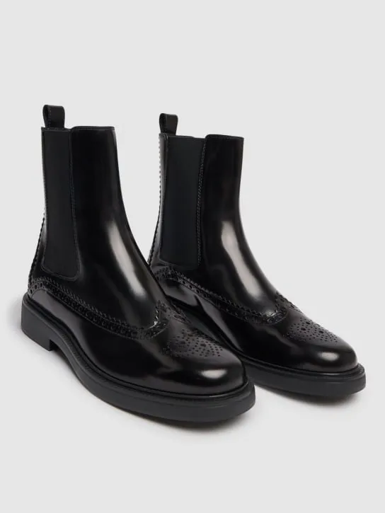 Tod&#x27;s   20mm Patent leather ankle boots 