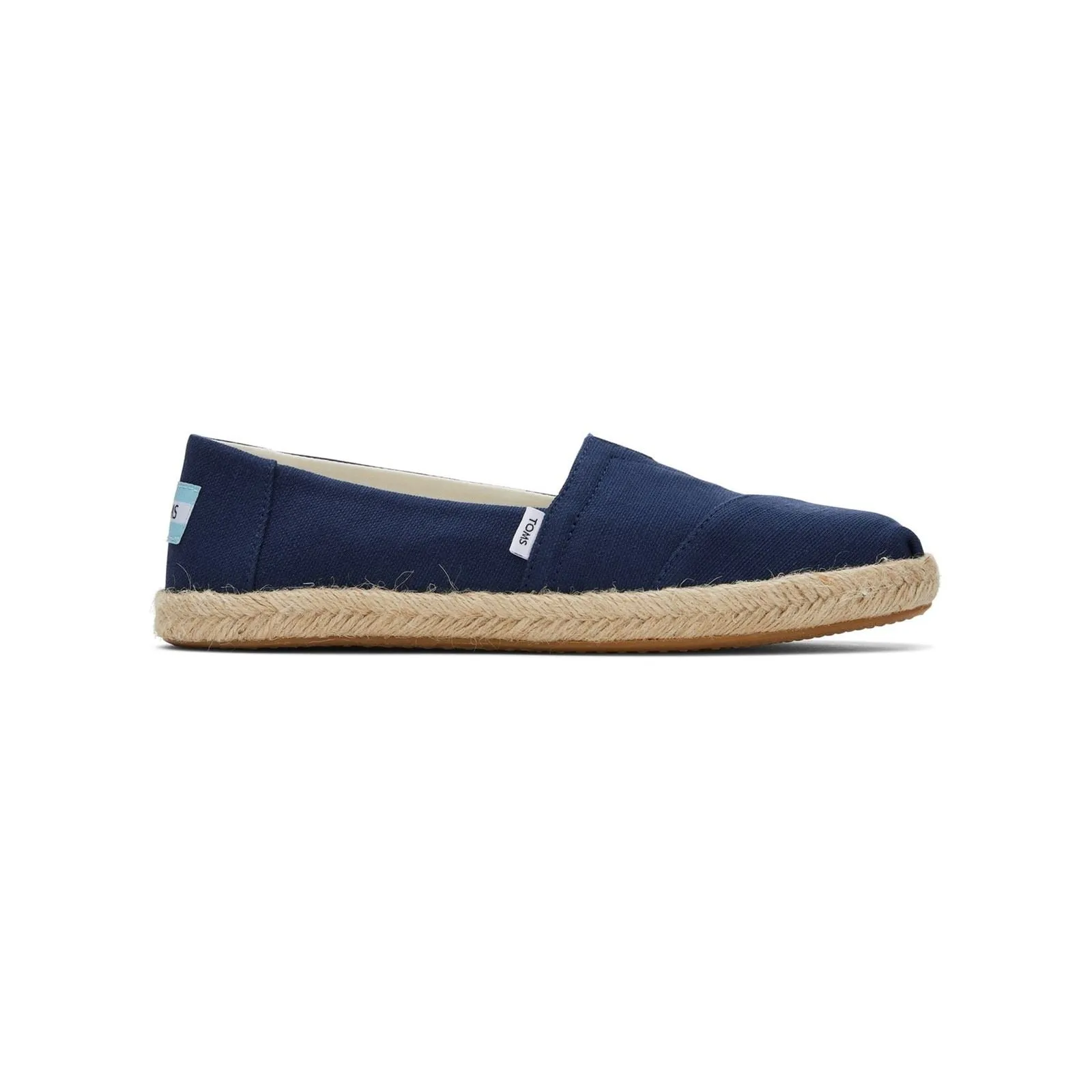 TOMS Alpargata Rope 100% Cotton Women's Navy Espadrilles