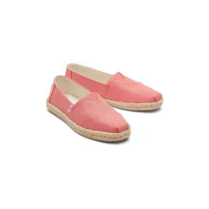 TOMS Alpargata Rope Lyocell Women's Peach Espadrilles