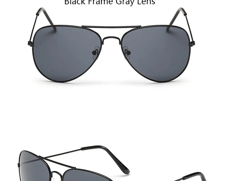 Top Designer Luxury Retro Pilot Sunglasses for Women and Men