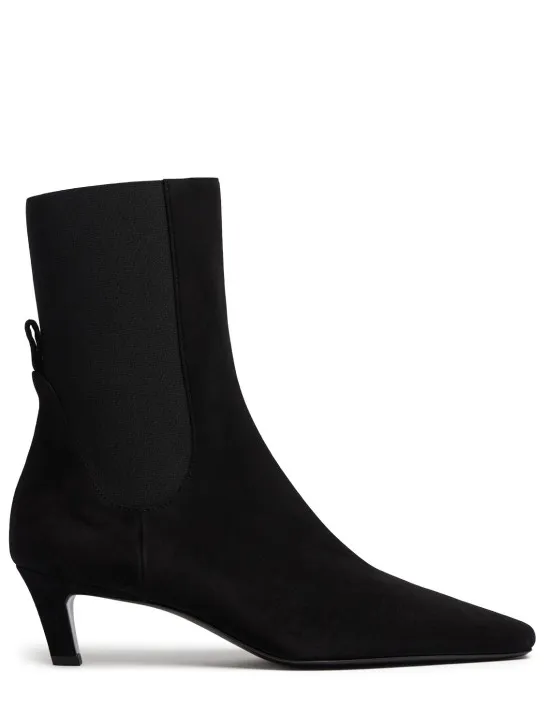 Toteme   60mm The Mid suede ankle boots 