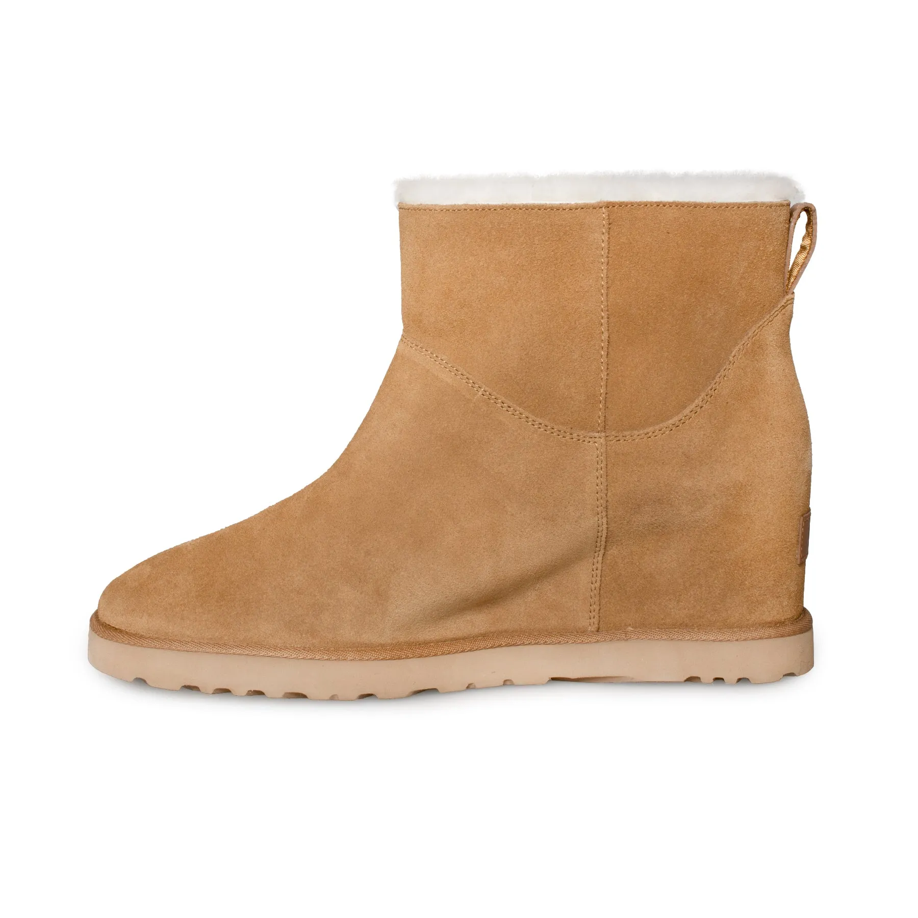 UGG Classic Femme Zip Mini Chestnut Boots - Women's