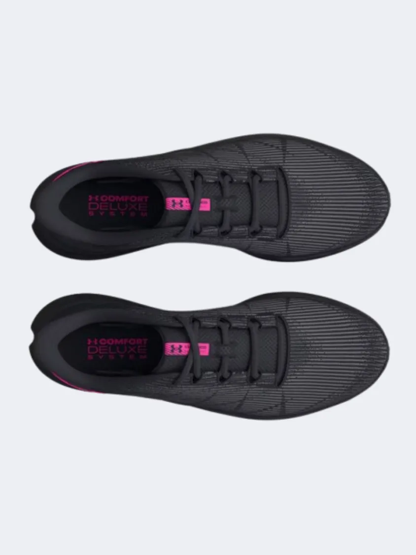 Under Armour Charged Speed Swift Women Running Shoes Black/Rebel Pink