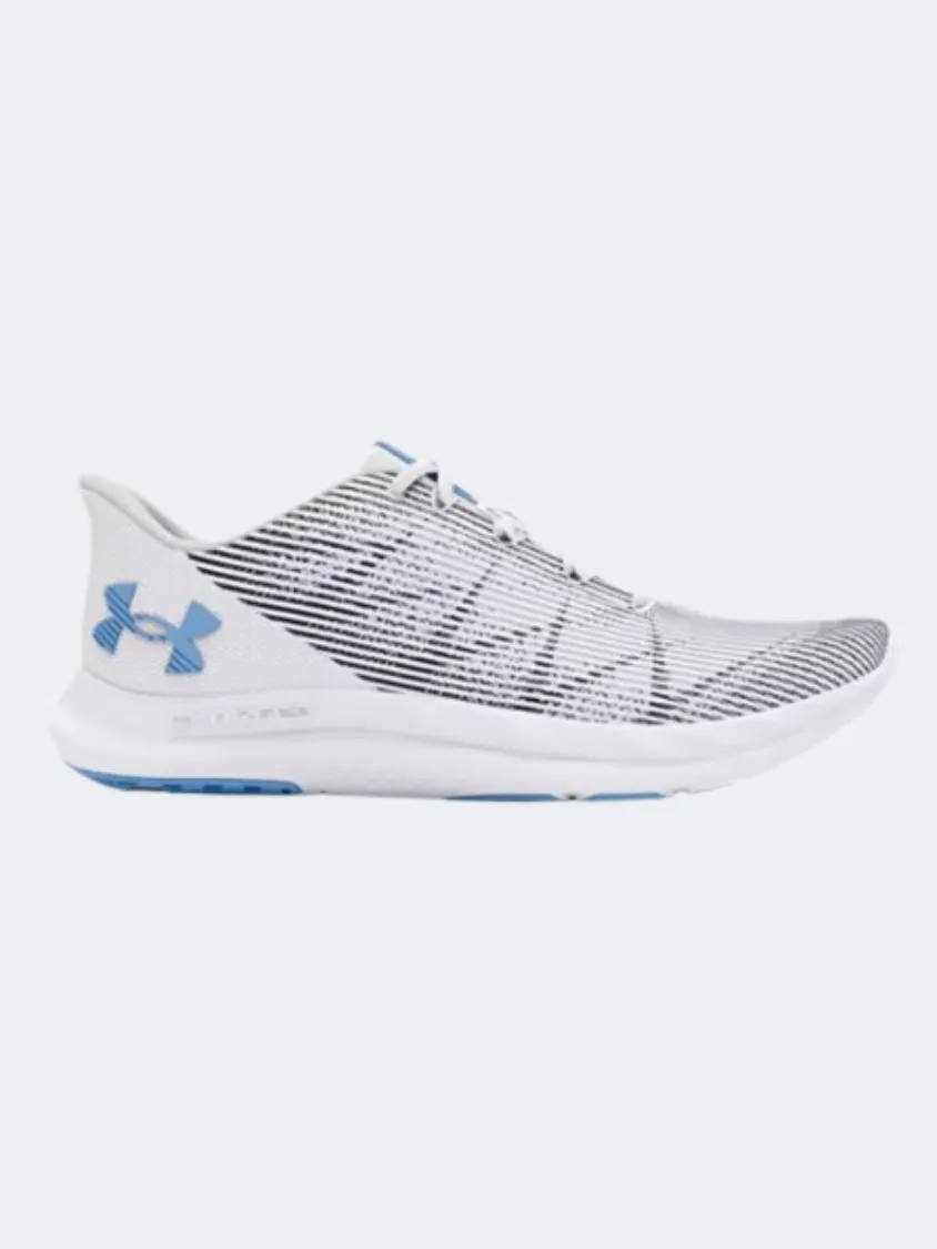 Under Armour Charged Speed Swift Women Running Shoes White/Horizon Blue