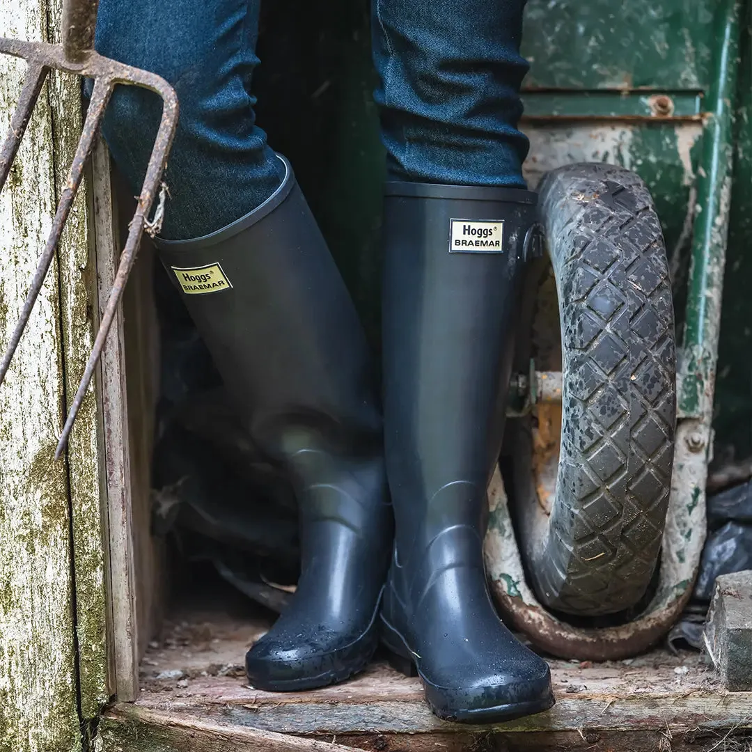 Unisex Braemar Wellington Boots - Navy by Hoggs of Fife