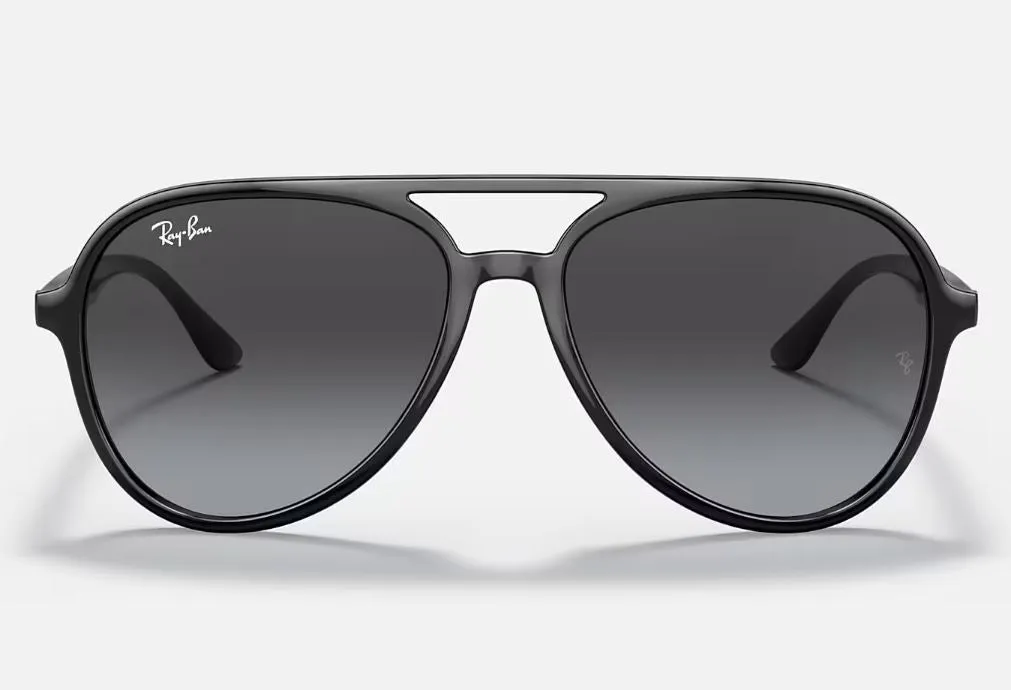 Unisex Ray Ban Sunglasses Rb4376 Polished Black/ Grey Sunnies