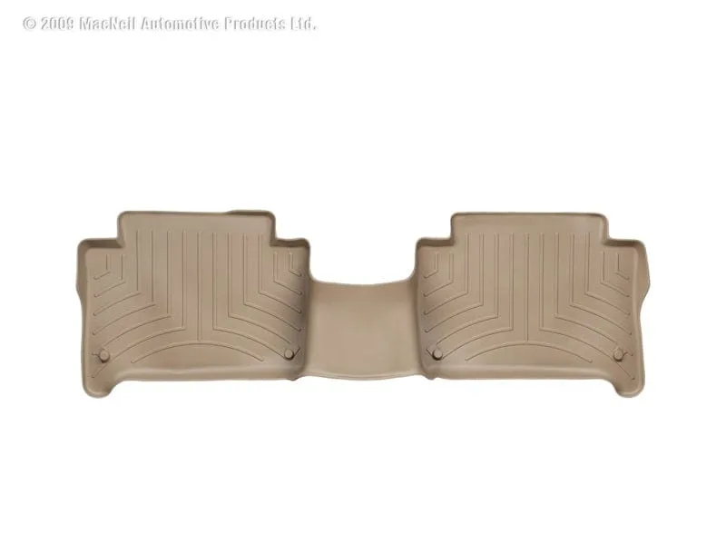 WeatherTech 07  Audi Q7 Rear FloorLiner - Tan