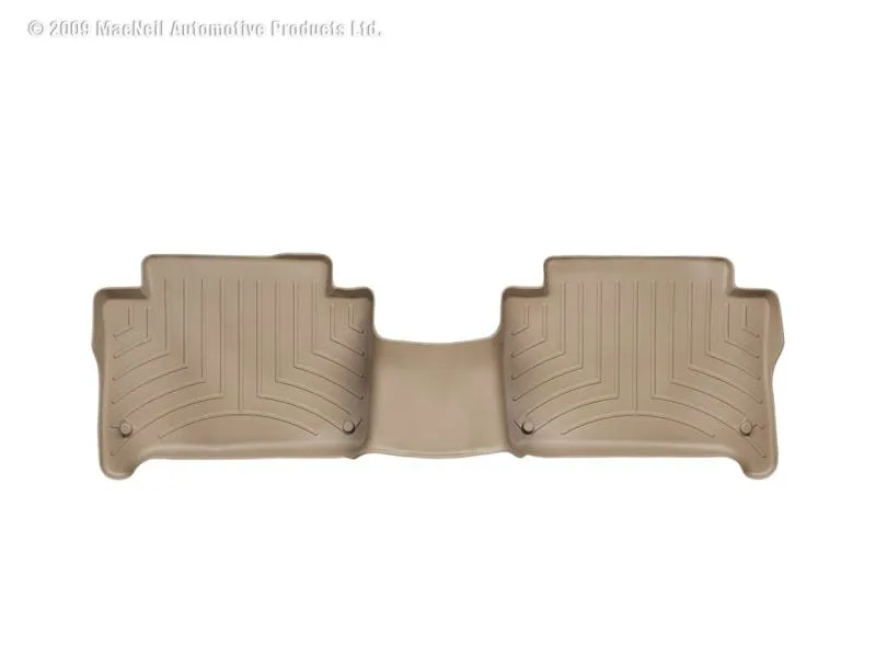 WeatherTech 07  Audi Q7 Rear FloorLiner - Tan