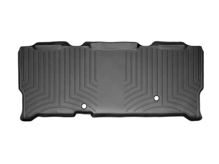 Weathertech® • 440023 • FloorLiner • Molded Floor Liners • Black • Second Row • Ford F-250/350 99-10, F-450 08-10