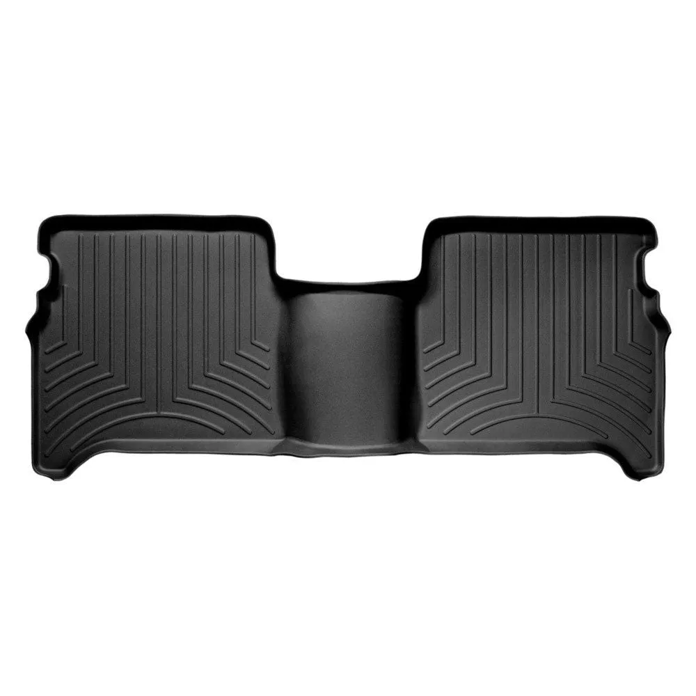 Weathertech® • 440192 • FloorLiner • Molded Floor Liners • Black • Second Row • Nissan Titan 04-14