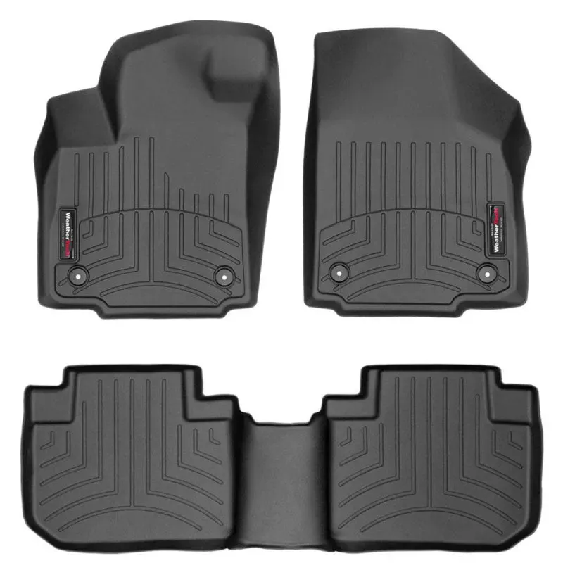 Weathertech FloorLiner Laser Measured Custom Fit | Front and Rear Set