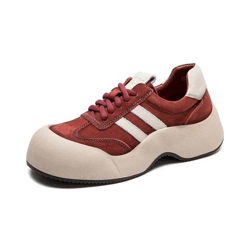 Women Minimalist Fashion Leather Sport Casual Shoes