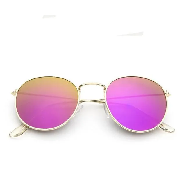 Women's Acrylic Lens Alloy Frame Wrap Style Anti-Reflective Sunglasses