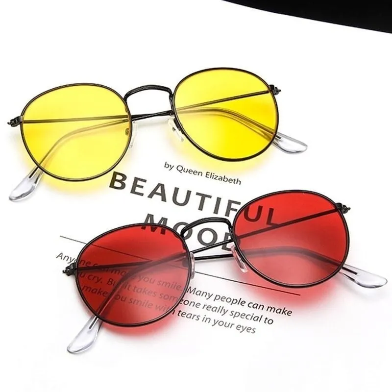 Women's Acrylic Lens Alloy Frame Wrap Style Anti-Reflective Sunglasses