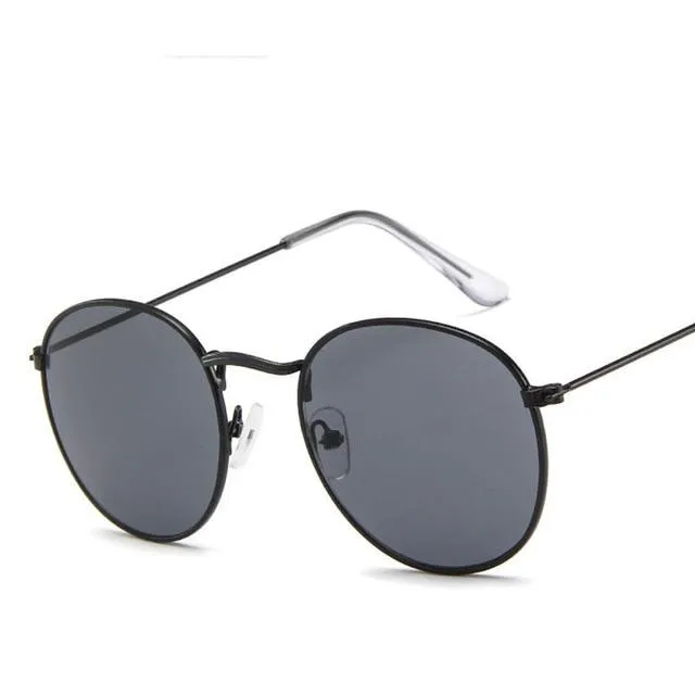 Women's Acrylic Lens Alloy Frame Wrap Style Anti-Reflective Sunglasses