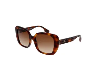 Womens Burberry Sunglasses Be4371 Helena Light Havana Brown Sunnies