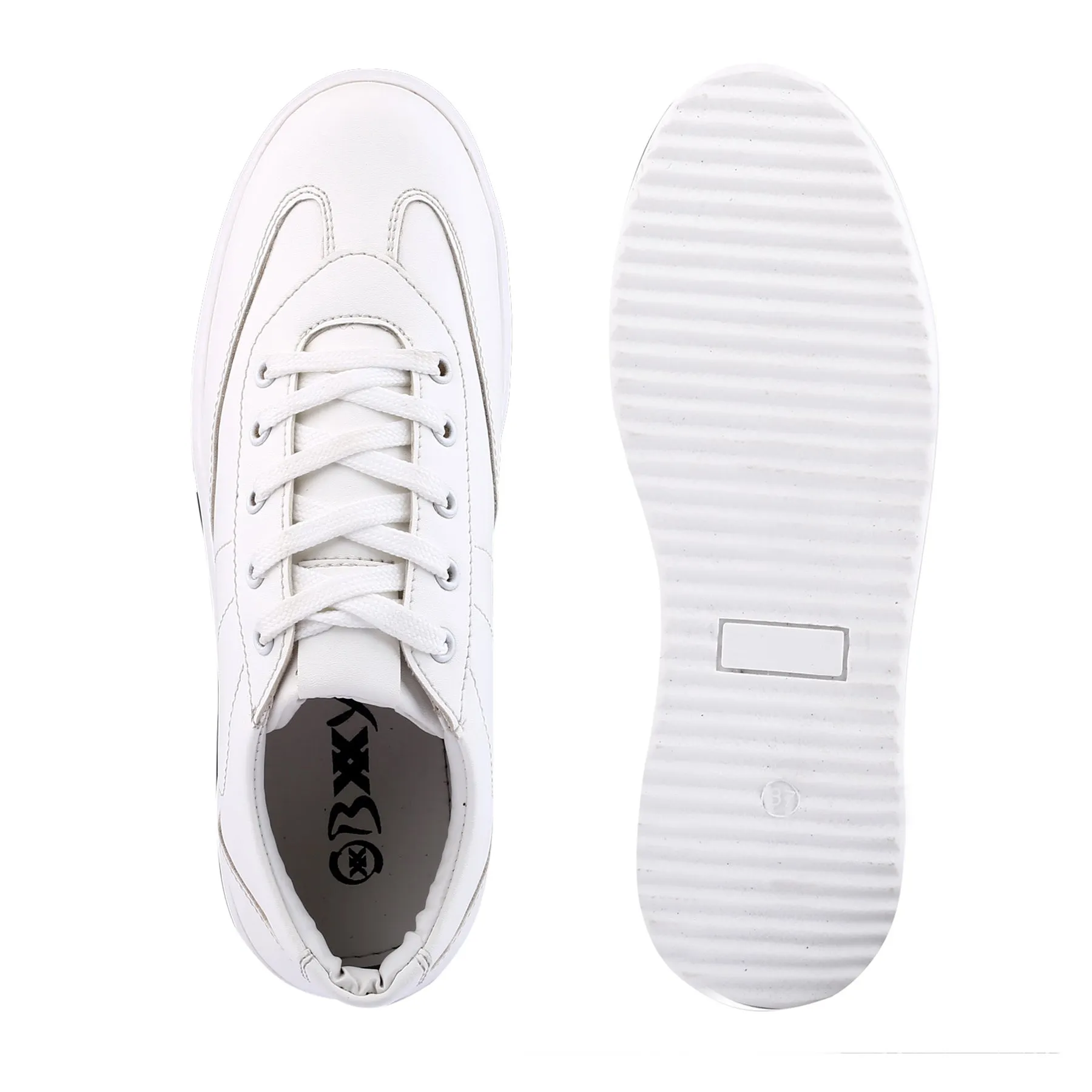 Women's New Stylish Casual Sneaker Lace-up Shoes