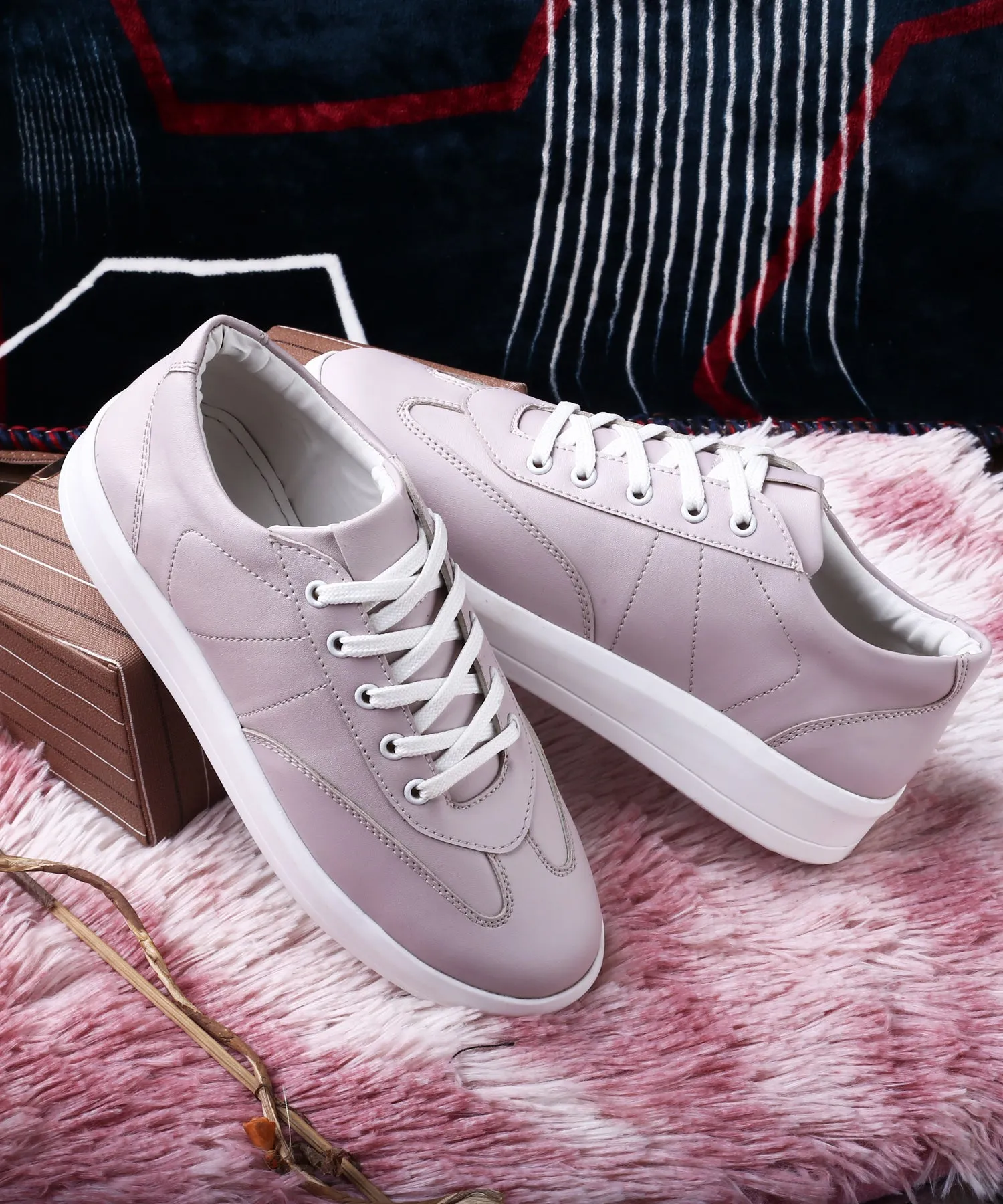 Women's New Stylish Casual Sneaker Lace-up Shoes