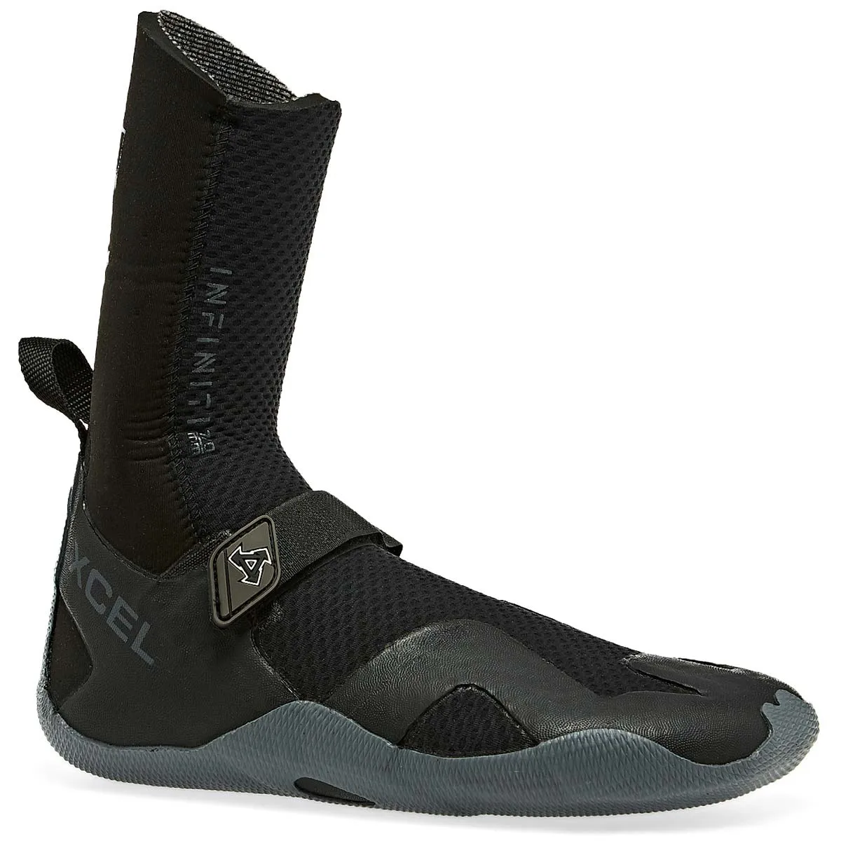 Xcel 7mm Infiniti Round Toe Wetsuit Boots - Black