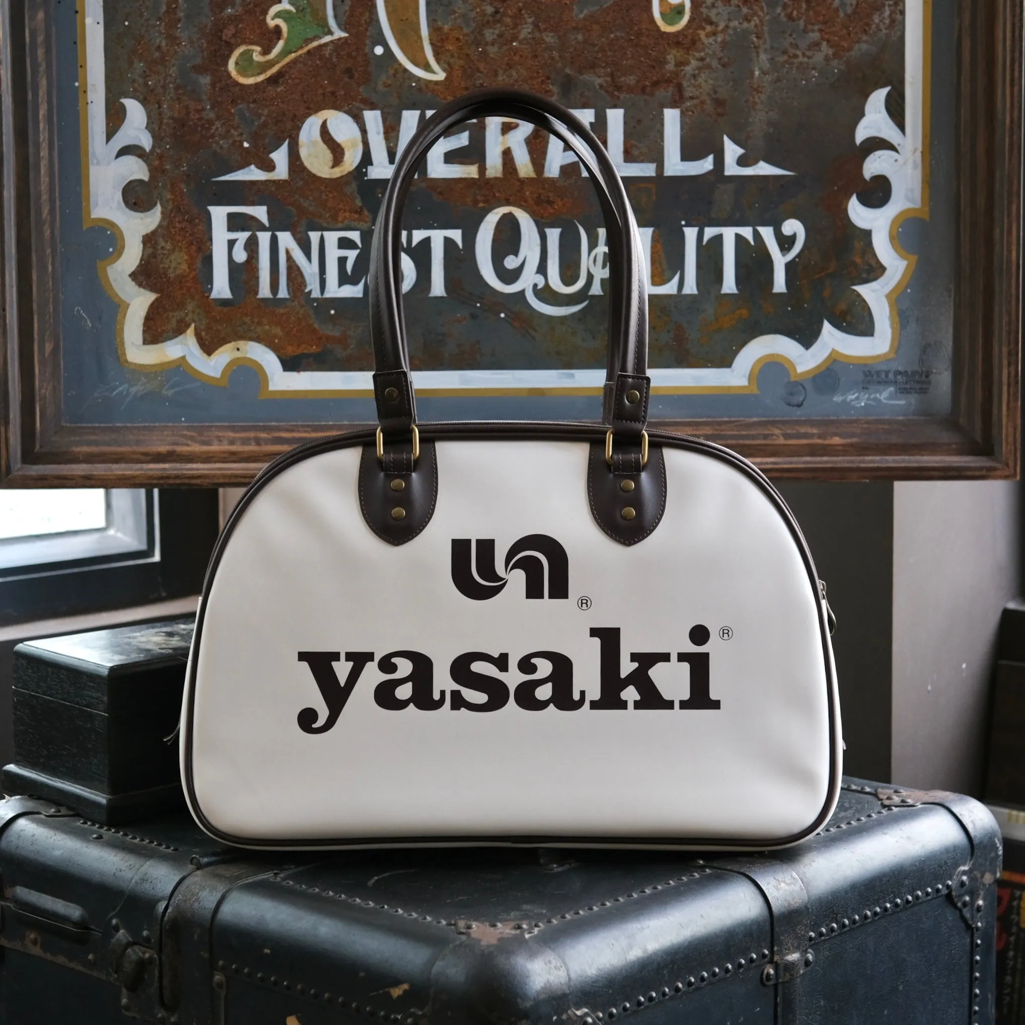 Yasaki x Leather Healer 1985 Bowling Bag Y22-126